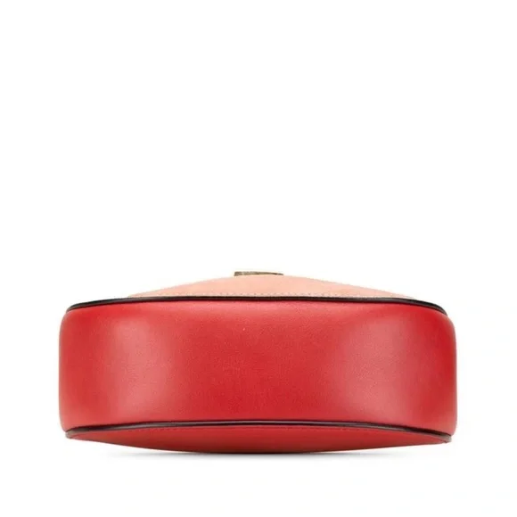 Chloe Red and Pink Crossbody Bag - Picture 3 of 11